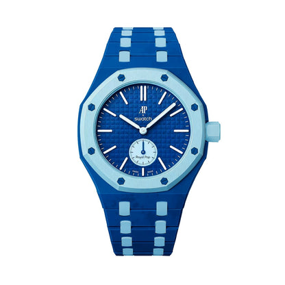 [Riva Jewelry]Royal Oak Pop Exklusiv Biokeramik Gehäuse & Biokeramik Band Mix Farbe