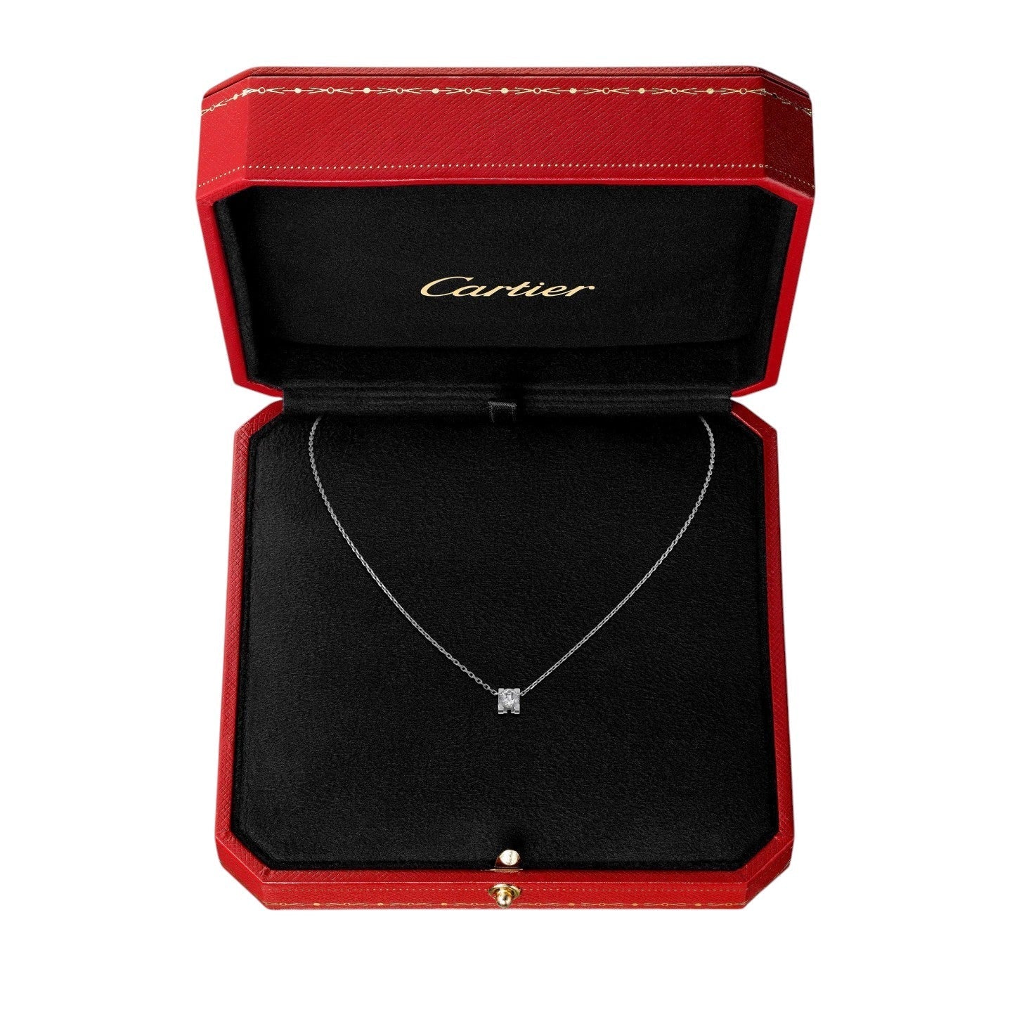 [Riva Jewelry]C DE PENDANT DIAMOND NECKLACE