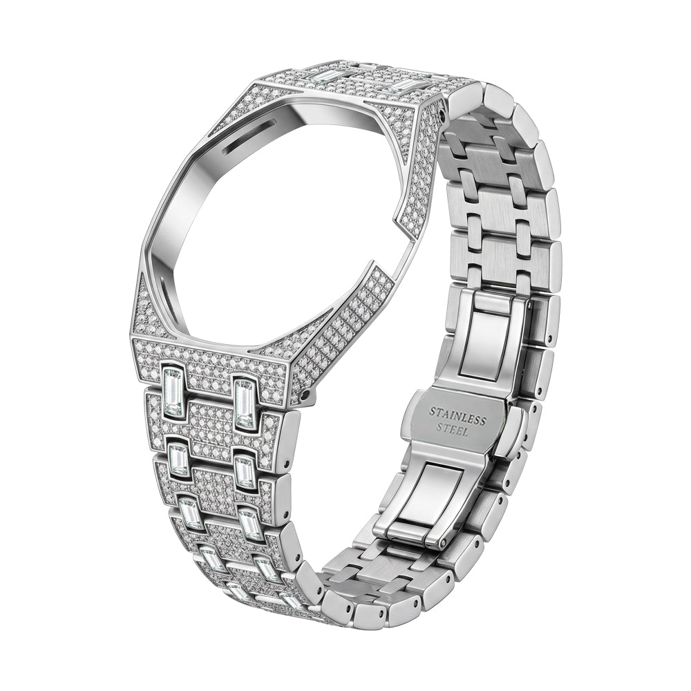 [Riva Jewelry]Royal Oak Pop Exklusiv Bioceramic Gehäuse & Bioceramic Armband Full Diamond