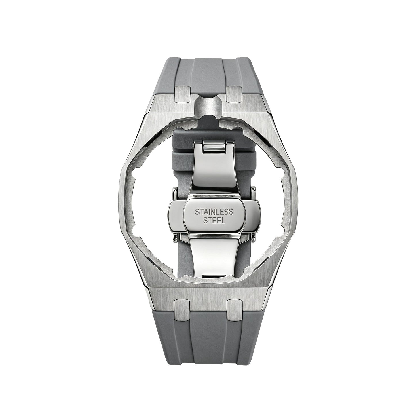 [Riva Jewelry]Royal Oak Pop Exclusive Stahlgehäuse & Silikonarmband mit Wiege