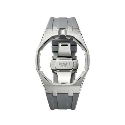[Riva Jewelry]Royal Oak Pop Exclusive Stahlgehäuse & Silikonarmband mit Wiege
