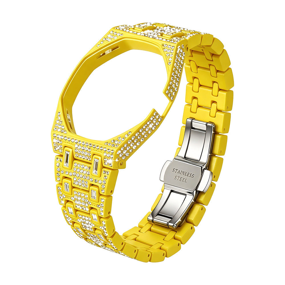 [Riva Jewelry]Royal Oak Pop Exklusiv Bioceramic Gehäuse & Bioceramic Armband Full Diamond