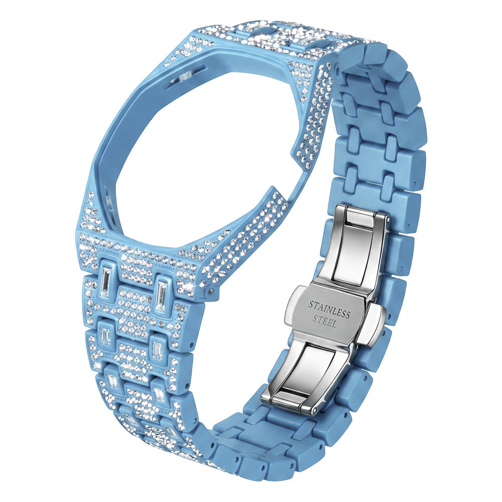 [Riva Jewelry]Royal Oak Pop Exklusiv Bioceramic Gehäuse & Bioceramic Armband Full Diamond