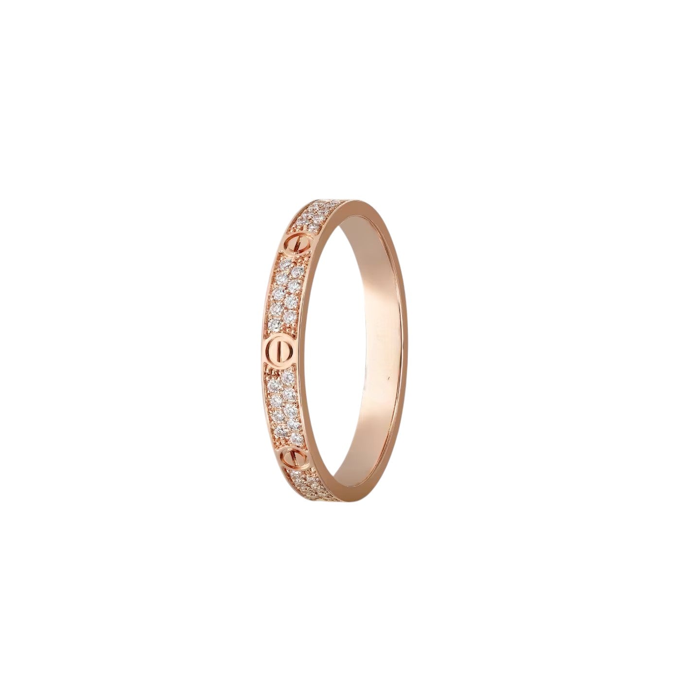 [Riva Schmuck]LIEBE 2.6MM PAVÉ DIAMANTENRING