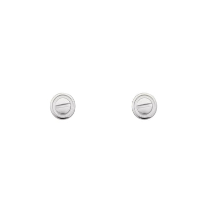 [Riva Jewelry]LOVE 7.2MM HOOP EARRINGS