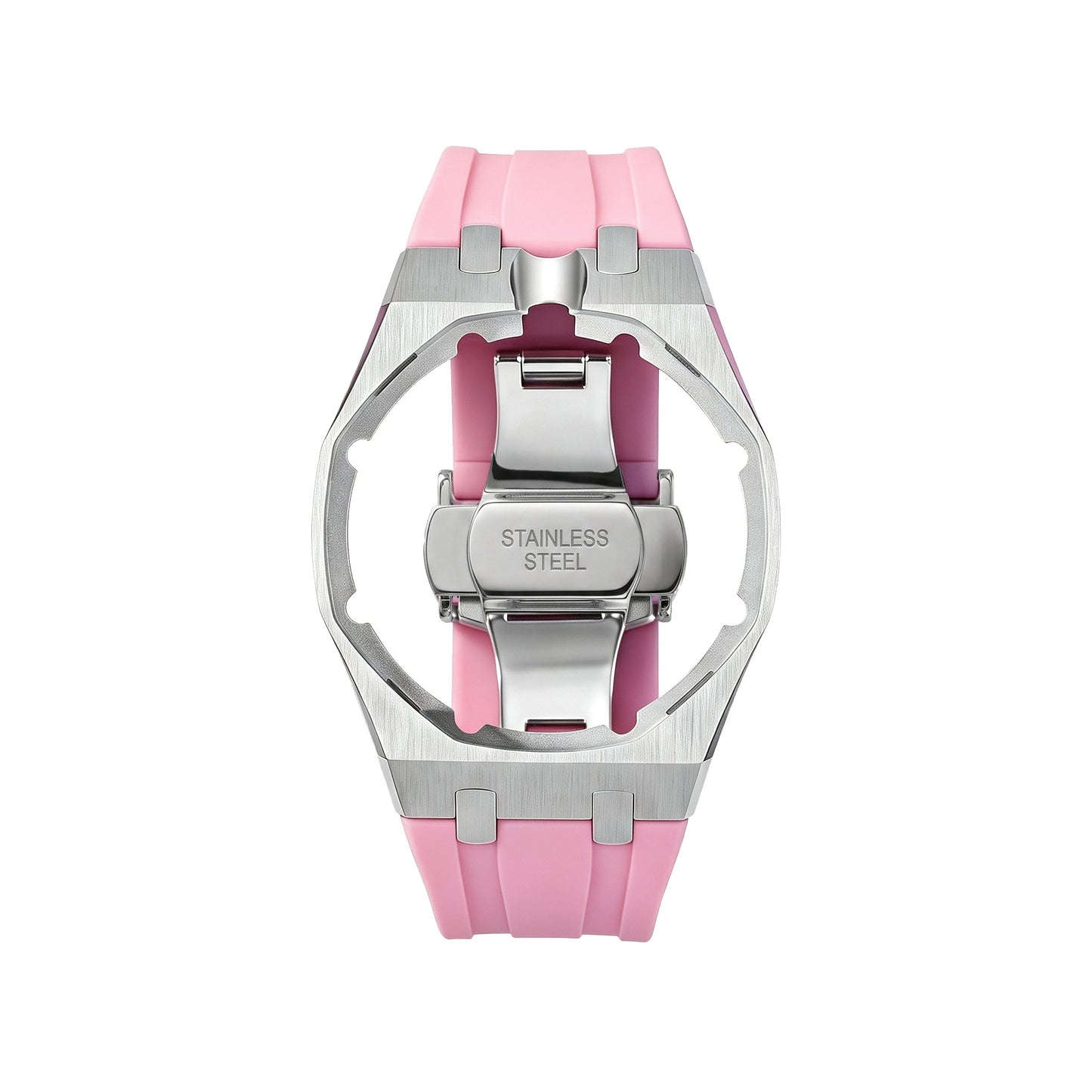 [Riva Jewelry]Royal Oak Pop Exclusive Stahlgehäuse & Silikonarmband mit Wiege