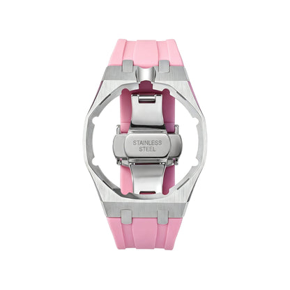[Riva Jewelry]Royal Oak Pop Exclusive Stahlgehäuse & Silikonarmband mit Wiege