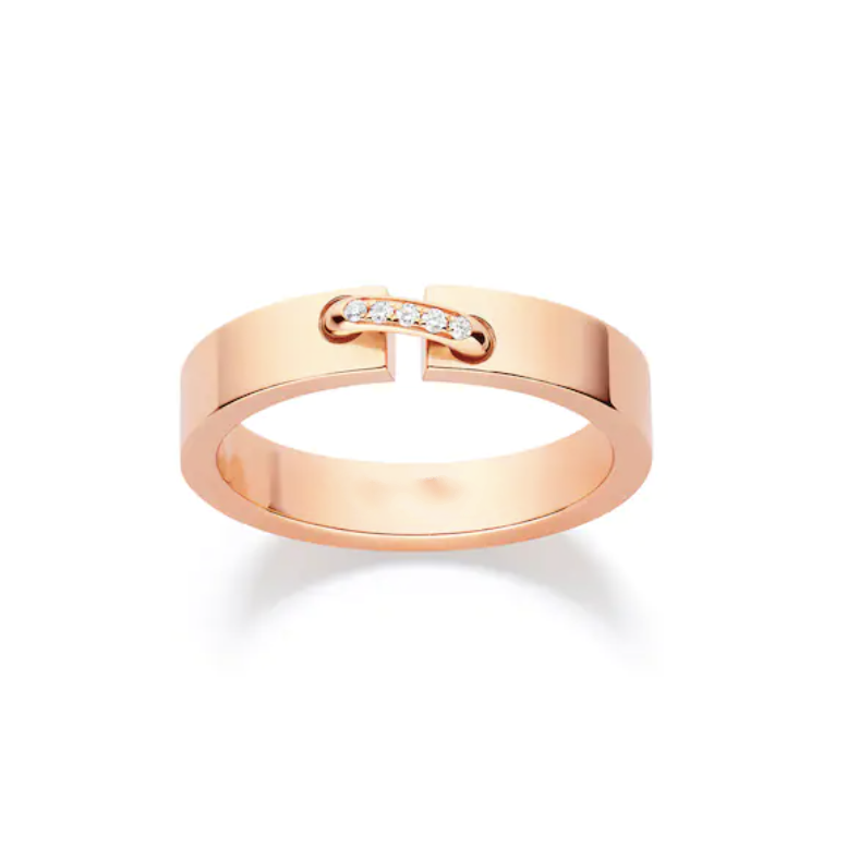[Riva Schmuck]ALLIANCE LIENS EVIDENCES DIAMANT 4MM RING
