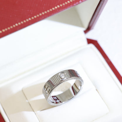 [Riva Jewelry]LOVE 6.5MM UNLIMITED 3 DIAMONDS RING