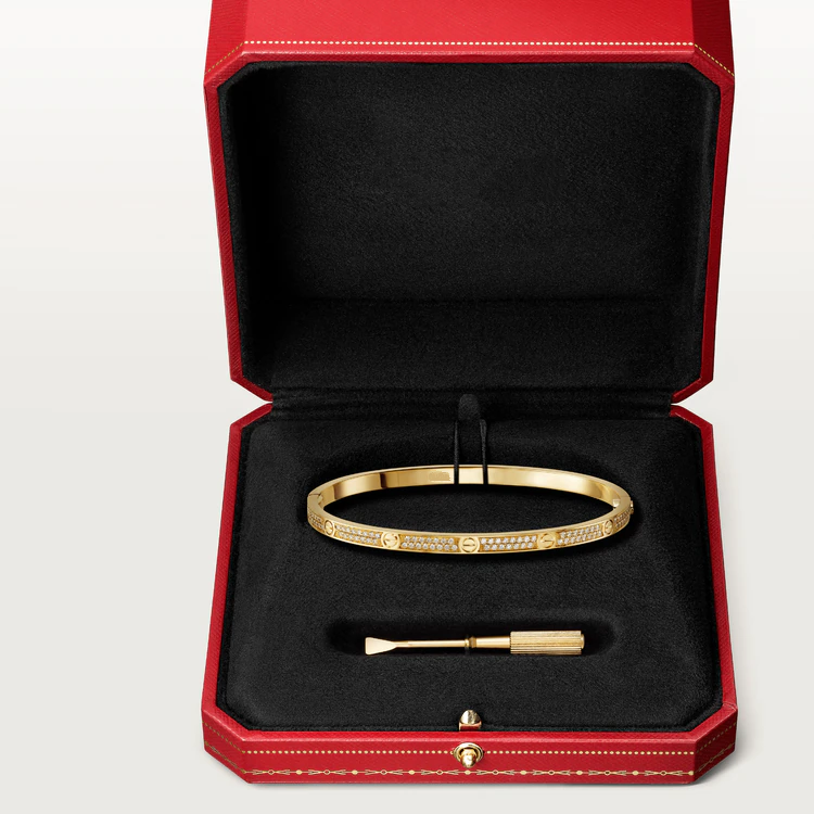 [Riva Jewelry ]LOVE BRACELET 3.65MM DIAMOND-PAVED