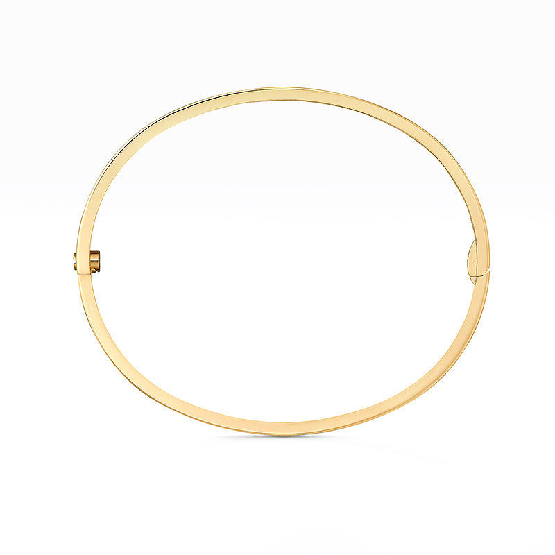 [リーヴァ ジュエリー]LOVE 3.65MM スモールモデル バングル - 10ダイヤモンド