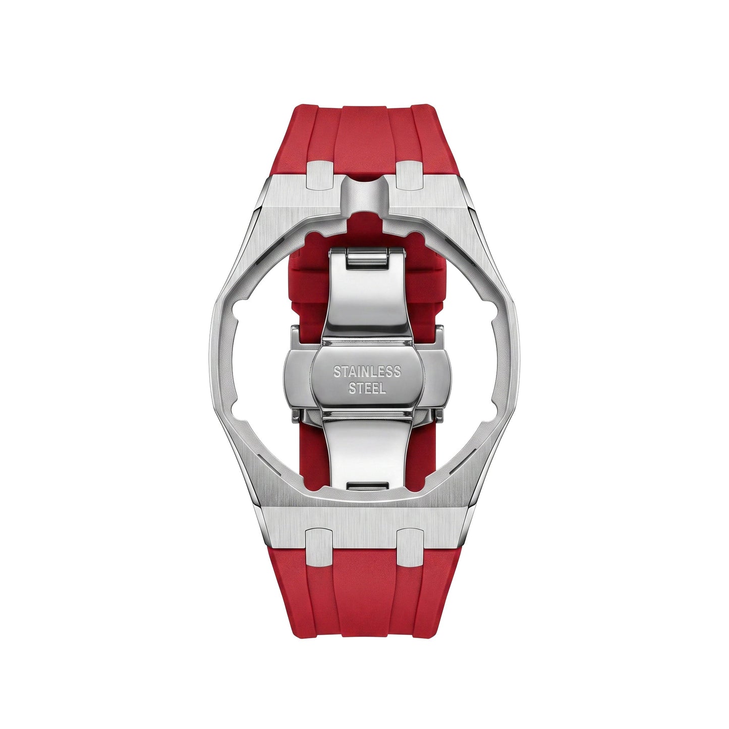[Riva Jewelry]Royal Oak Pop Exclusive Stahlgehäuse & Silikonarmband mit Wiege
