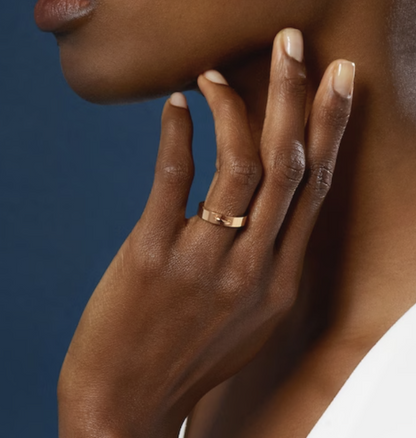[Riva Jewelry ]ALLIANCE LIENS VIDENCE 4MM RING