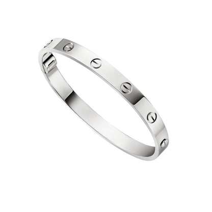 [Riva Jewelry]クラシック 6.1MM ラブ シングルスクリューバングル