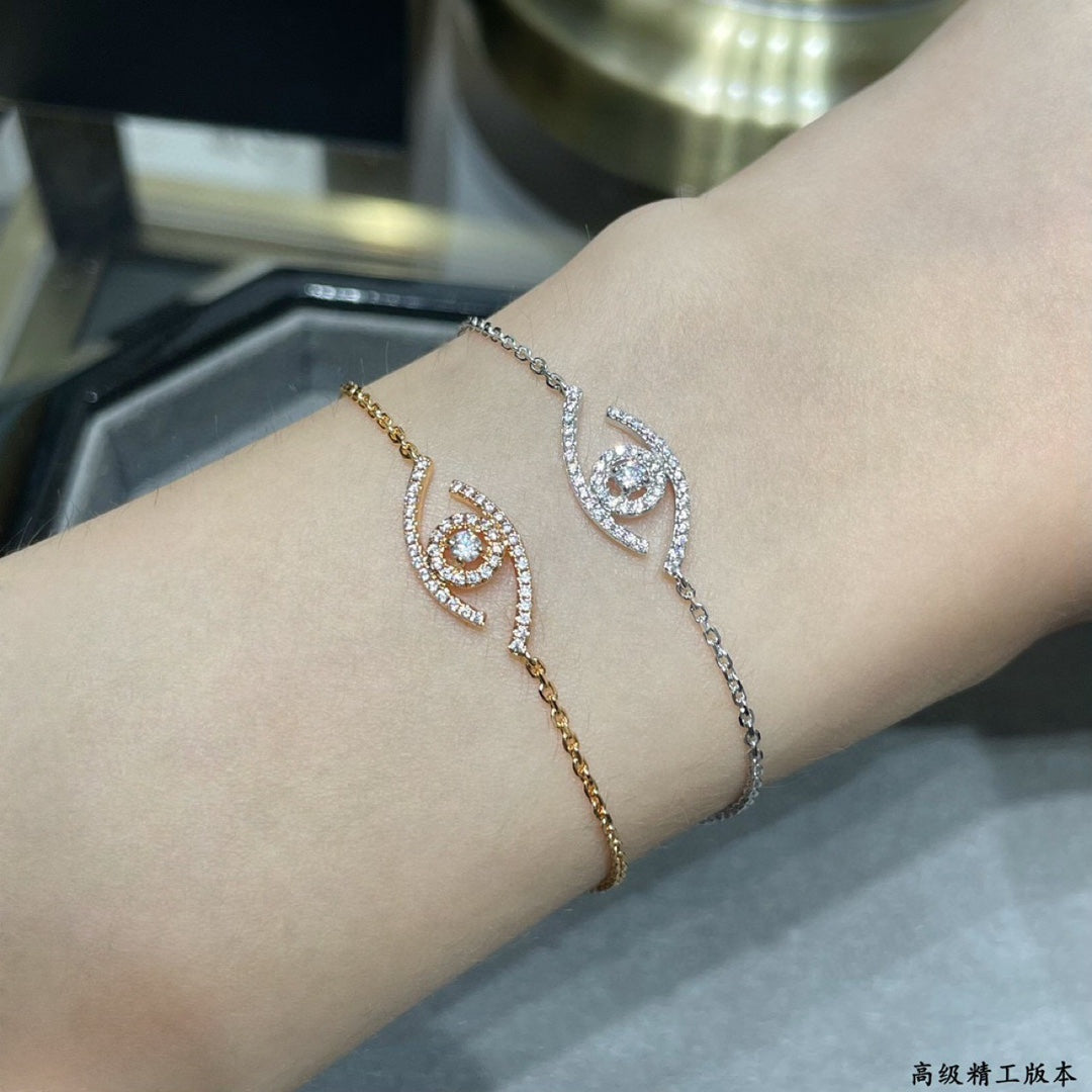 [Riva Jewelry]LUCKY EYE PAVÉ-BESETZTES DIAMANTARMREIF