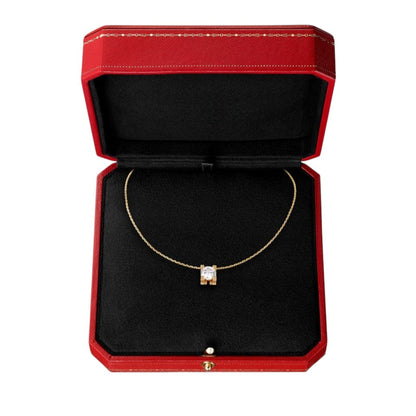 [Riva Jewelry]C DE PENDANT DIAMOND NECKLACE