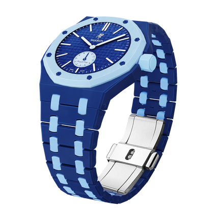 [Riva Jewelry]Royal Oak Pop Exklusiv Biokeramik Gehäuse & Biokeramik Band Mix Farbe
