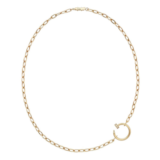 [Riva Jewelry]CLOU DIAMOND NAIL ペンダントネックレス