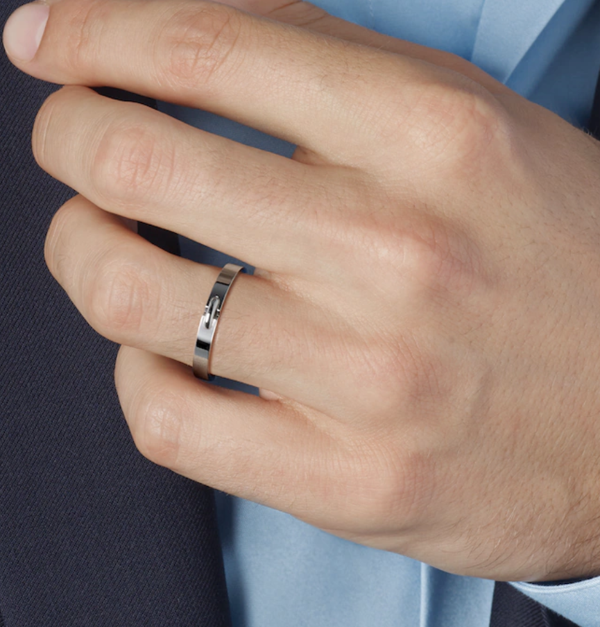 [Riva Jewelry]ALLIANCE LIENS VIDENCE 3MM RING