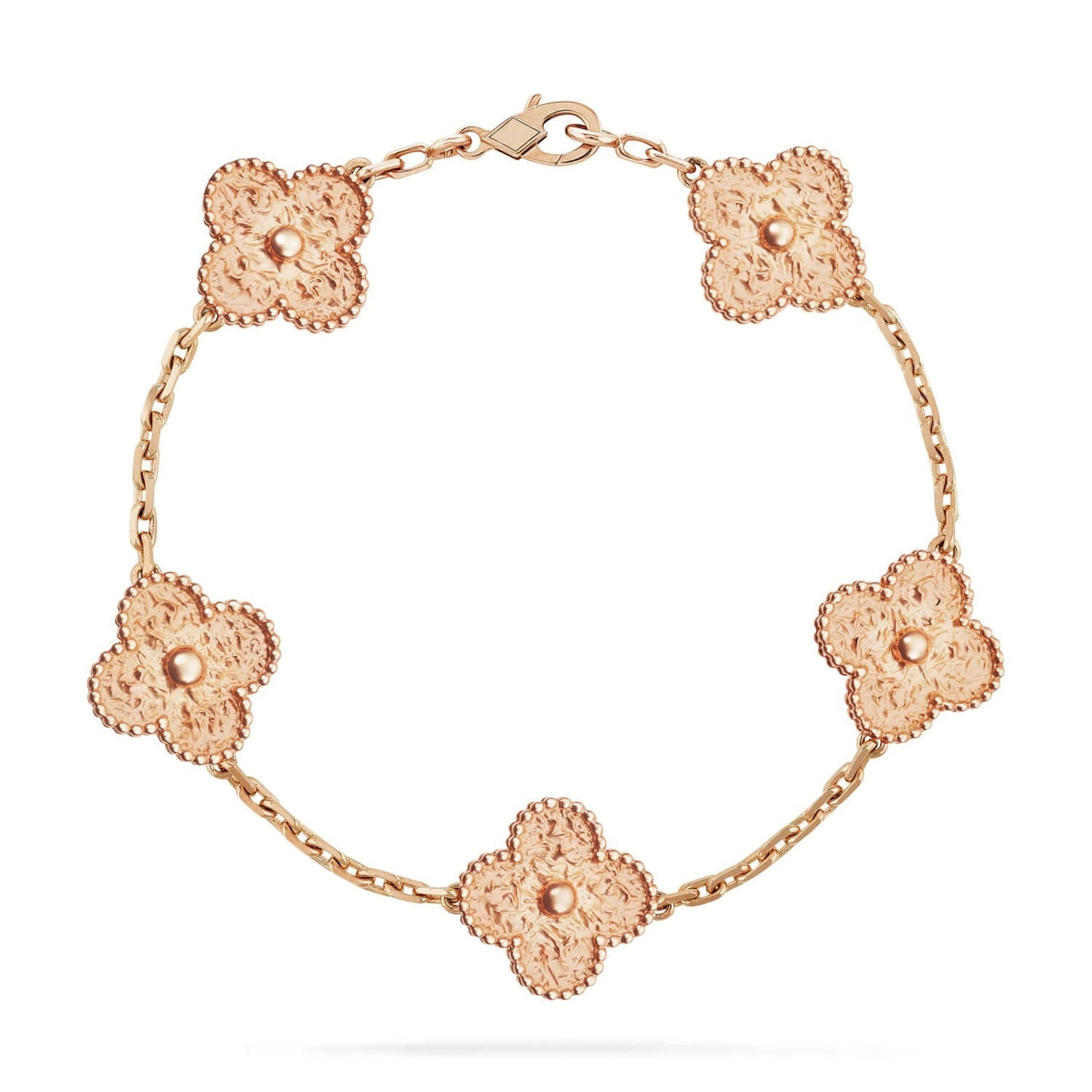 [Riva Schmuck]GLÜCKSKLEE 5-MOTIV-ARMBAND - BRONZIERUNG