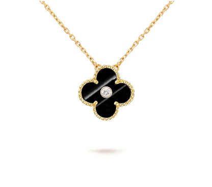 [Riva Jewelry]15MM KLEEBLUMEN-DIAMANTANHÄNGER-KOLLEKTION