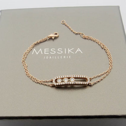 [Riva Jewelry]ムーブ クラシック パヴェ ダイヤモンド ブレスレット