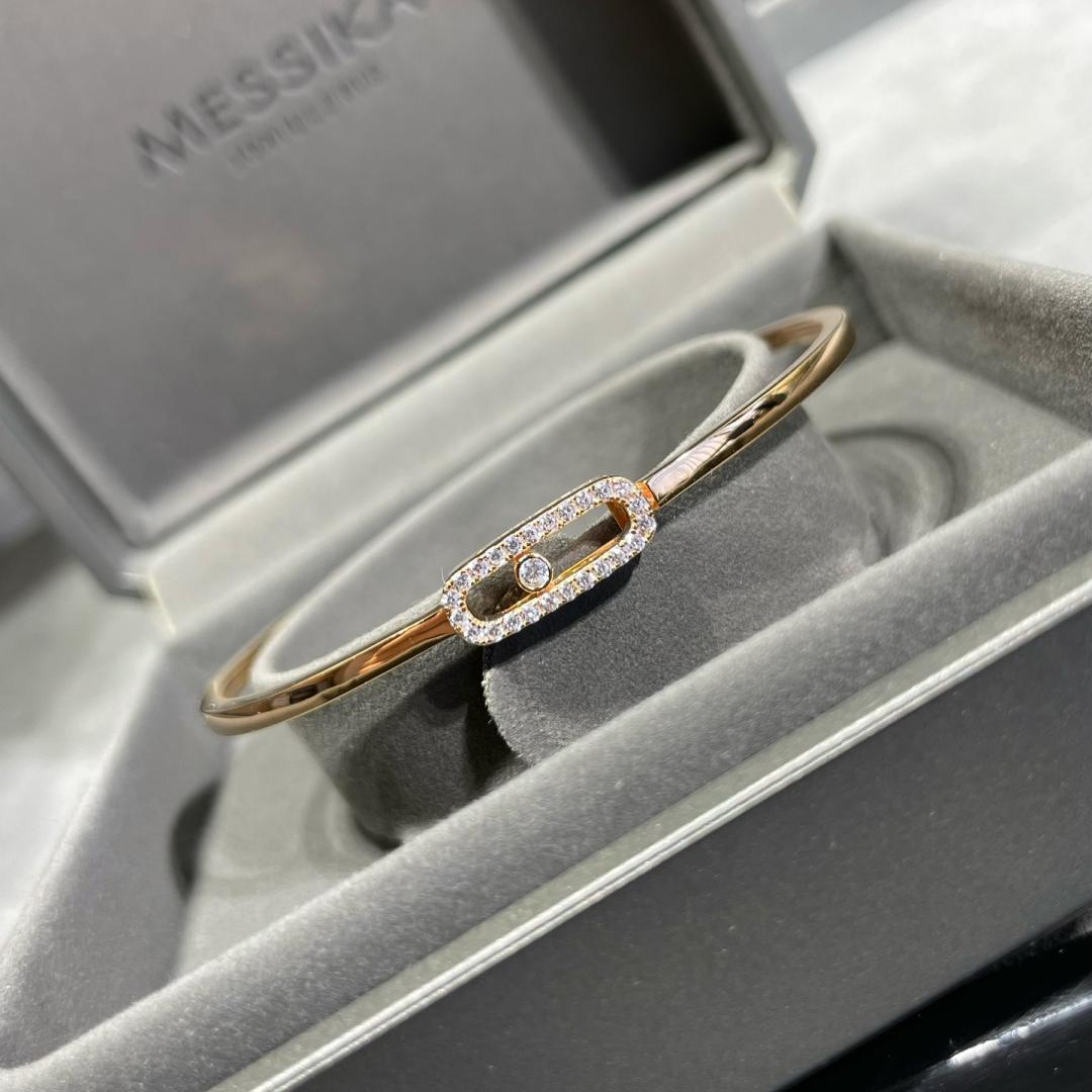 [Riva Jewelry]MOVE UNO PAVÉ FLEX-ARMBAND (MITTEL)