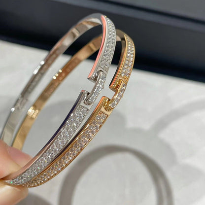 [Riva Jewelry ]LIENS VIDENCE DIAMOND PAVED BRACELET