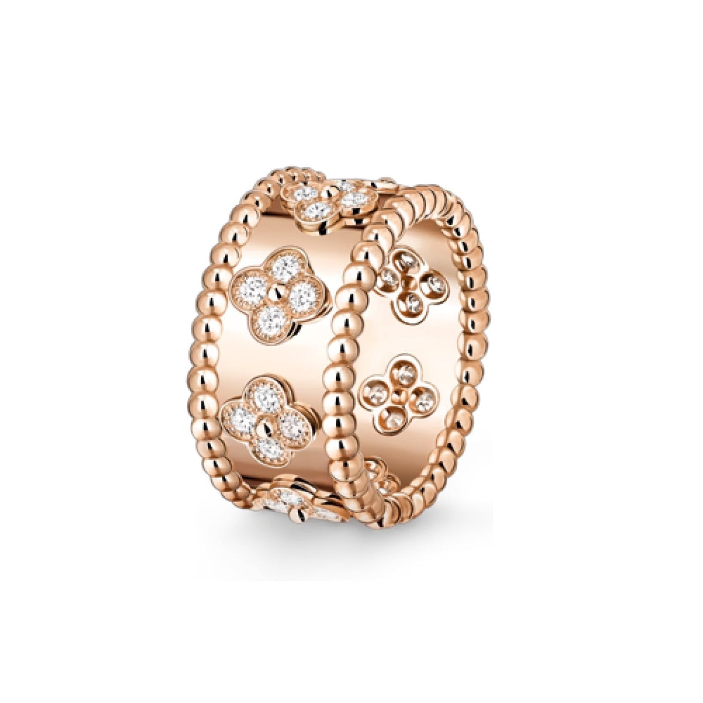 [Riva Jewelry]カレイドスコープ ラディアンス ワイドバンドリング