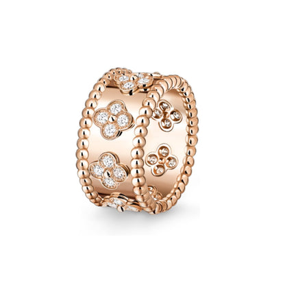 [Riva Jewelry]カレイドスコープ ラディアンス ワイドバンドリング