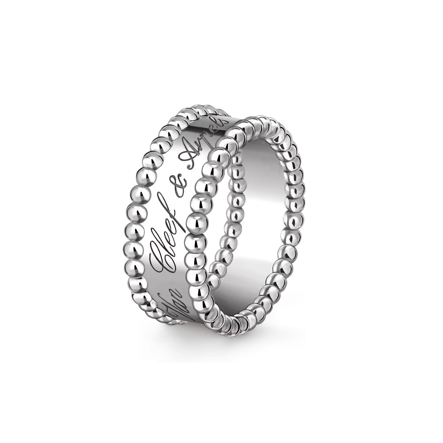 [Riva Jewelry]SIGNATUR DOPPEL-PERLEN-RING