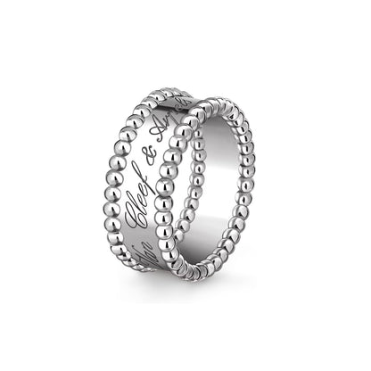 [Riva Jewelry]SIGNATUR DOPPEL-PERLEN-RING