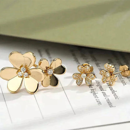 [Riva Jewelry ]CLOVER COMOS GOLD DIAMOND RING