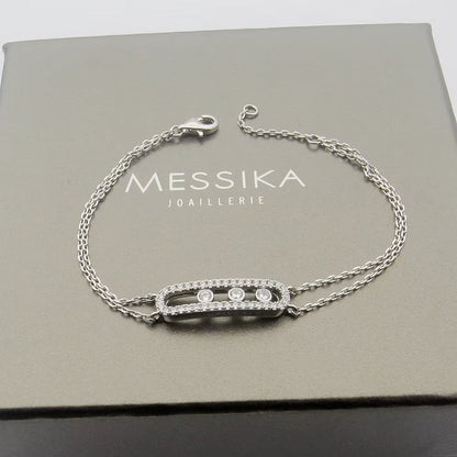 [Riva Jewelry]ムーブ クラシック パヴェ ダイヤモンド ブレスレット