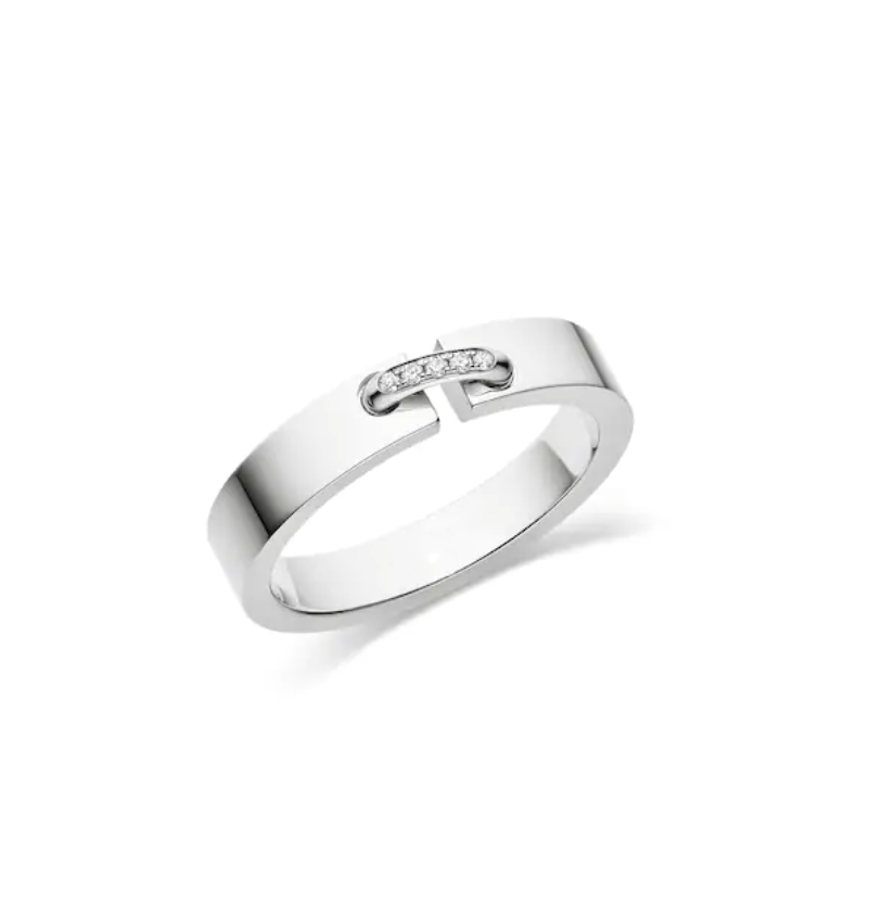 [Riva Schmuck]ALLIANCE LIENS EVIDENCES DIAMANT 4MM RING