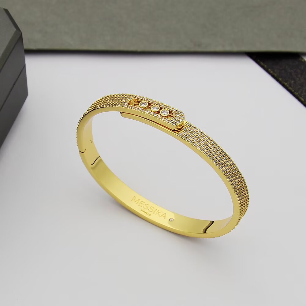 [Riva Jewelry]Move Noa Full Pavé Diamond Bangle Bracelet