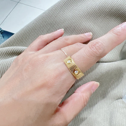 [Riva Jewelry]LOVE 6.5MM UNLIMITED 6 DIAMONDS RING