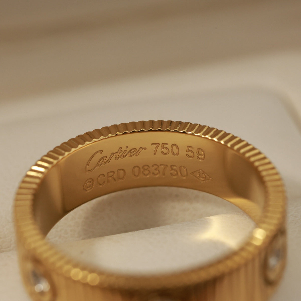 [Riva Jewelry]LOVE 6.5MM UNLIMITED 6 DIAMONDS RING