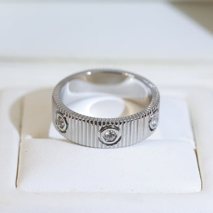 [Riva Jewelry]LOVE 6.5MM UNLIMITED 6 DIAMONDS RING