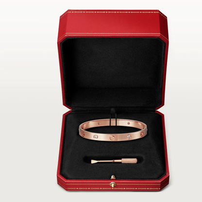 [Riva Jewelry ]LOVE BRACELET 6.1MM 4 DIAMONDS
