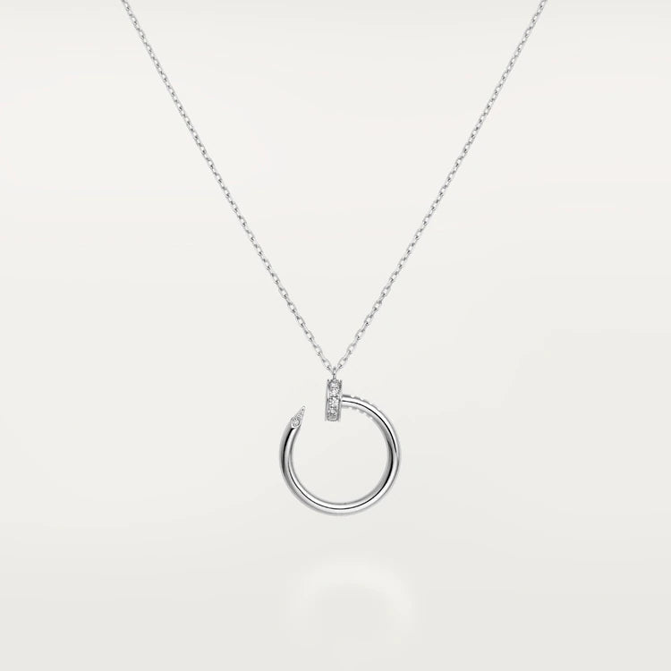 [Riva Jewelry ]JUSTE NECKLACE SILVER