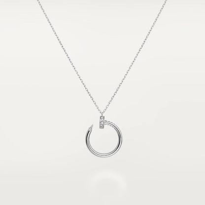 [Riva Jewelry ]JUSTE NECKLACE SILVER