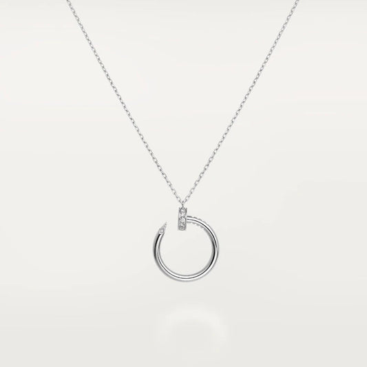 [Riva Jewelry ]JUSTE NECKLACE SILVER
