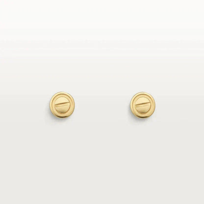 [Riva Jewelry ]LOVE EARRINGS GOLD 10MM