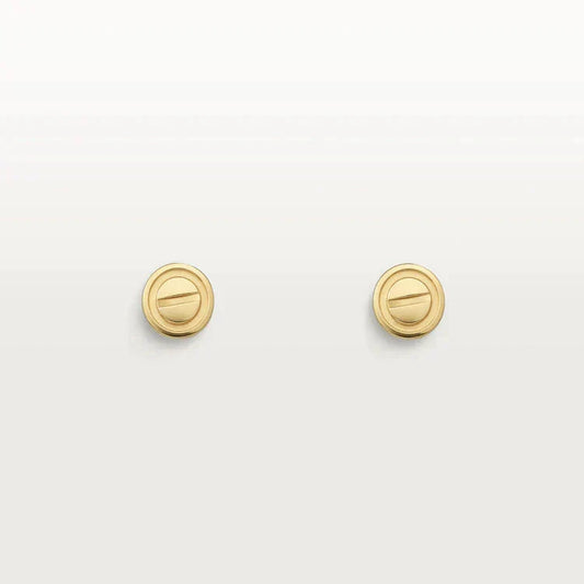 [Riva Jewelry ]LOVE EARRINGS GOLD 10MM