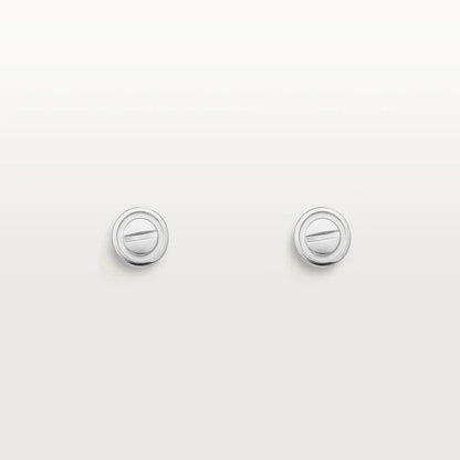 [Riva Jewelry ]LOVE EARRINGS SILVER 10MM