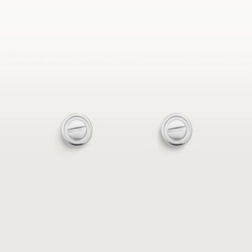 [Riva Jewelry ]LOVE EARRINGS SILVER 10MM