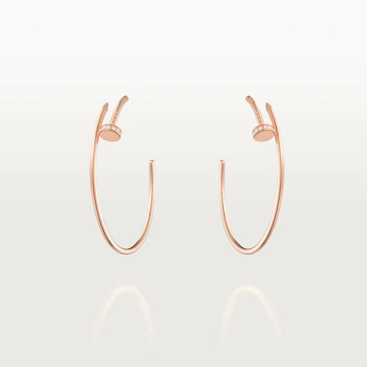 [Riva Jewelry ]JUSTE EARRINGS DIAMONDS 1.8MM