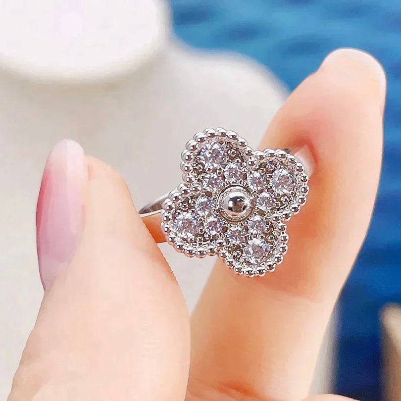 [Riva Jewelry ]CLOVER DIAMOND RING
