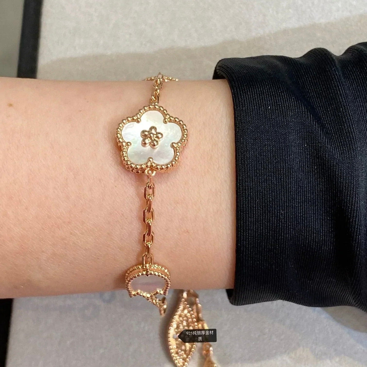 [Riva Jewelry ]LUCKY SPRING 5 MOTIF BRACELET